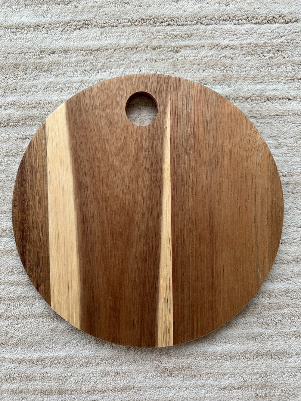 Threshold by Target Acacia Round Cutting Board Charcuterie 10”